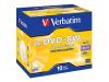 Verbatim - 10 x DVD+RW - 4.7 GB ( 120min ) 4x - matt silver - jewel case - storage media
