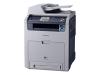 Samsung CLX-6210FX - Multifunction ( fax / copier / printer / scanner ) - colour - laser - copying (up to): 20 ppm (mono) / 20 ppm (colour) - printing (up to): 20 ppm (mono) / 20 ppm (colour) - 350 sheets - 33.6 Kbps - Hi-Speed USB, 10/100 Base-TX