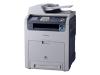 Samsung CLX-6240FX - Multifunction ( fax / copier / printer / scanner ) - colour - laser - copying (up to): 24 ppm (mono) / 24 ppm (colour) - printing (up to): 24 ppm (mono) / 24 ppm (colour) - 350 sheets - 33.6 Kbps - Hi-Speed USB, 10/100 Base-TX