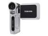 Toshiba Camileo HD - Camcorder - High Definition with digital player / voice recorder - Widescreen Video Capture - 5.0 Mpix - supported memory: MMC, SD - flash card