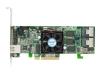 Areca ARC-1222 - Storage controller (RAID) - 8 Channel - SATA-300 / SAS low profile - 300 MBps - RAID 0, 1, 3, 5, 6, 10, 30, 50, JBOD, 60 - PCI Express x8
