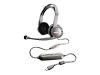 Plantronics DSP 500 - Headset ( ear-cup ) - metallic grey