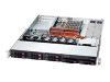 Supermicro SuperServer 1025W-URB - Server - rack-mountable - 1U - 2-way - no CPU - RAM 0 MB - SATA - hot-swap 2.5