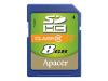 Apacer - Flash memory card - 8 GB - Class 6 - SDHC