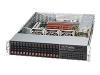 Supermicro SC213 A-R900LPB - Rack-mountable - 2U - extended ATX - SATA/SAS - hot-swap - power supply 900 Watt - black