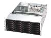 Supermicro SC846 E1-R900B - Rack-mountable - 4U - extended ATX - SATA/SAS - hot-swap - power supply 900 Watt - black