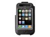 Belkin Formed Leather Case - Case for cellular phone - leather - black - Apple iPhone 3G