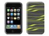 Belkin Silicone Sleeve - Protective sleeve for cellular phone - silicone - grey, grapefruit - Apple iPhone 3G
