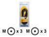 Philips SWV2212W - Video / audio cable - composite video / audio - RCA (M) - RCA (M) - 2 m - shielded