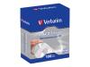 Verbatim - CD sleeve - capacity: 1 CD (pack of 100 )