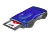 Iomega ZIP 100 - Disk drive - ZIP ( 100 MB ) - USB - external - blue, translucent
