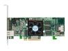 Areca ARC-1212 - Storage controller (RAID) - 4 Channel - SATA-300 / SAS low profile - 300 MBps - RAID 0, 1, 3, 5, 6, 10, JBOD - PCI Express x8