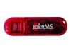 TakeMS MEM-Drive Colourline - USB flash drive - 8 GB - Hi-Speed USB - red