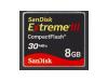 SanDisk Extreme III - Flash memory card - 8 GB - CompactFlash Card