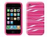 Belkin Silicone Sleeve - Protective sleeve for cellular phone - silicone - grey, pink - Apple iPhone 3G