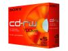 Sony - CD-RW - 700 MB ( 80min ) 4x - storage media (pack of 5 )