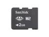 SanDisk - Flash memory card - 2 GB - Memory Stick Micro (M2)