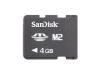 SanDisk - Flash memory card - 4 GB - Memory Stick Micro (M2)