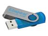 Kingston DataTraveler 101 - USB flash drive - 4 GB - Hi-Speed USB - cyan
