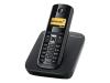 Siemens Gigaset A580 - Cordless phone w/ call waiting caller ID - DECT\GAP - piano black