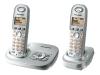 Panasonic KX TG7322NES - Cordless phone w/ answering system & caller ID - DECT\GAP + 1 additional handset(s)
