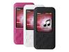 Creative ZEN Mozaic Skin Pack (3-in-1) - Pouch for digital player - silicone - black, white, pink