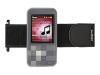 Creative ZEN Mozaic Armband and Skin with Clip - Arm pack for digital player - silicone - black