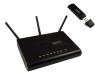 Sweex Wireless LAN Bundle 300 Mbps - Wireless router + 4-port switch - EN, Fast EN, 802.11b, 802.11g, 802.11n (draft 2.0)