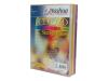 Nashua - Storage CD/DVD slim jewel case - capacity: 1 CD, 1 DVD (pack of 5 )