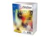 Nashua - Storage CD/DVD slim jewel case - capacity: 1 CD, 1 DVD - white, clear (pack of 10 )