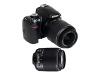 Nikon D60 - Digital camera - SLR - 10.2 Mpix - Nikon AF-S DX 18-55mm and 55-200mm lenses - optical zoom: 3 x - supported memory: MMC, SD, SDHC