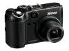 Nikon Coolpix P6000 - Digital camera - compact - 13.5 Mpix - optical zoom: 4 x - supported memory: MMC, SD, SDHC - black