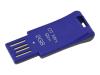Kingston DataTraveler Mini Slim - USB flash drive - 2 GB - Hi-Speed USB - blue