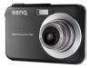 BenQ DC T850 - Digital camera - compact - 8.0 Mpix - optical zoom: 3 x - supported memory: MMC, SD, SDHC - black