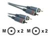 Philips SWA4521W - Audio cable - RCA (M) - RCA (M) - 1.5 m