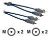Philips SWA7524W - Audio cable - RCA (M) - RCA (M) - 5 m