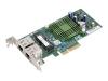 Supermicro Add-on Card AOC-SG-I2 - Network adapter - PCI Express 2.0 x4 low profile - EN, Fast EN, Gigabit EN - 10Base-T, 100Base-TX, 1000Base-T - 2 ports