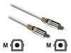 Philips SWA3303W - Digital audio cable (optical) - TOSLINK (M) - TOSLINK (M) - 3 m - fiber optic