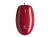 Logitech - Mouse - laser - wired - USB - cinnamon