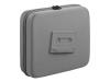 Abbrazzio APOLLO 17 HDD/MEDIA PLAYER CASE - Storage drive carrying case - pewter