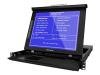 Belkin 17'' LCD Rack Console with Dual-Rail Technology - KVM console - rack-mountable - TFT - 17