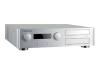 Chieftec Hi-Fi Series HM-03SL - Desktop - micro ATX - no power supply - silver - USB/FireWire/Audio