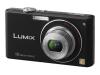 Panasonic Lumix DMC-FX37EG-K - Digital camera - compact - 10.1 Mpix - optical zoom: 5 x - supported memory: MMC, SD, SDHC - black