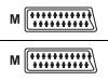 Bandridge  Profigold - Video / audio cable - SCART (M) - SCART (M) - 2 m - shielded