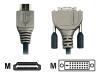 Bandridge - Video cable - HDMI / DVI - 19 pin HDMI (M) - DVI-D (M) - 5 m - shielded