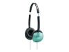 JVC HA S150-G - Headphones ( ear-cup ) - green