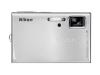 Nikon Coolpix S52 - Digital camera - compact - 9.0 Mpix - optical zoom: 3 x - supported memory: MMC, SD, SDHC - silver