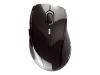 Cherry LIFE NANO Wireless Laser Mobile Mouse - Mouse - laser - 5 button(s) - wireless - RF - USB wireless receiver - black