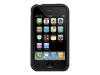 Belkin Silicone Sleeve - Protective sleeve for cellular phone - silicone - black - Apple iPhone 3G