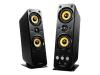 Creative GigaWorks T40 Series II - PC multimedia speakers - 32 Watt (Total) - 2-way - gloss black